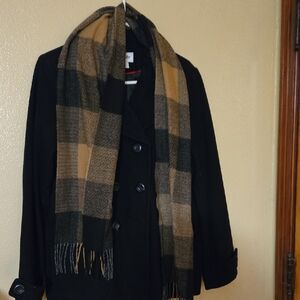 a.n.a Brown Pea Coat Classic Style